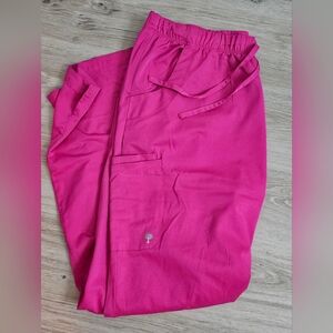 ** SOLD**Healing Works Barbie Pink Scrub Pants